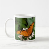 Mug à papillon orange Julia (Gauche)