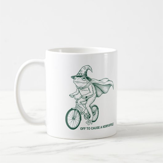 Mug À Partir De Causer Une Grenouille Kerfuffle Sur Un (Gauche)