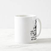 Mug à pêcher ou à ne pas pêcher le pêcheur (Devant droit)