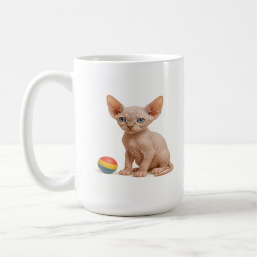Mug À Peine Contenue - Sphynx Kitten (Gauche)