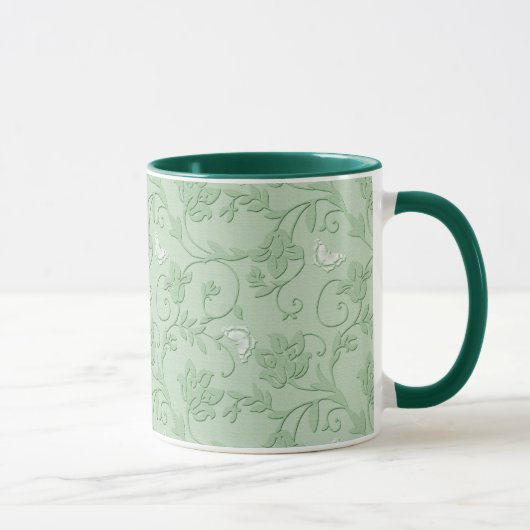 Mug à perruques et papillons - Monnaie (Droite)
