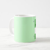 Mug A personnalisé n'importe quel marathon de ville, (Devant gauche)