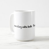 Mug A personnaliser selon vos envies (Devant gauche)