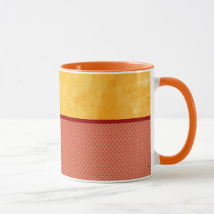 Mug À petits pois et soleil