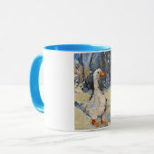 Mug a picturesque goose in winter (Devant gauche)