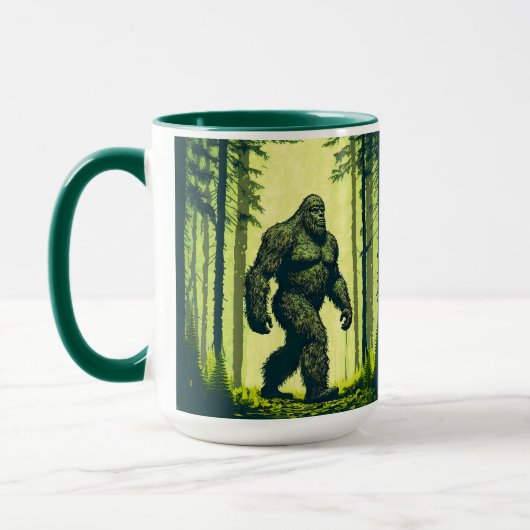 Mug À Pied Pour Une Promenade En Forêt (Gauche)