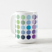 Mug à points colorés (Devant gauche)