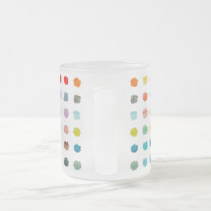 Mug à points colorés - Points pastel