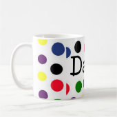 Mug à pois personnalisé (Gauche)