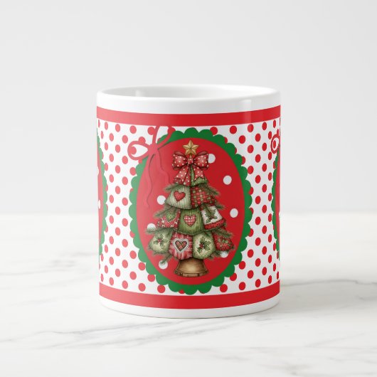 Mug à pois rouges (Devant)