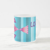MUG À POISSON POUR L'AMOUR (Devant droit)