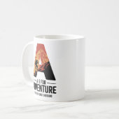 Mug A pour l'aventure Randonnée Mountain Design (Devant gauche)