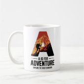 Mug A pour l'aventure Randonnée Mountain Design (Gauche)