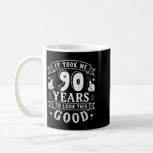Mug A Pris 90 Ans Pour Être Aussi Beau Cadeau Pour Les