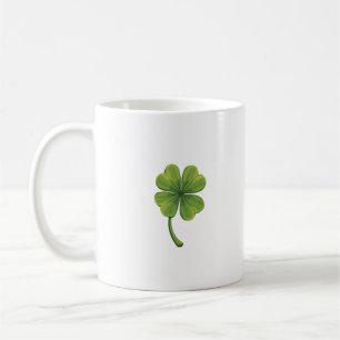mug à quatre feuilles