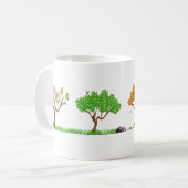 Mug à quatre saisons (Devant gauche)