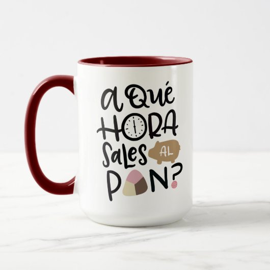 Mug A Que Hora Sales Al Pan ? (Gauche)