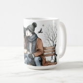 Mug À quelqu'un de spécial, Merci. (Devant droit)