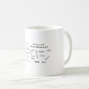 Mug À Qui S'Appelle-T-Il ? Musique avec des noms unis