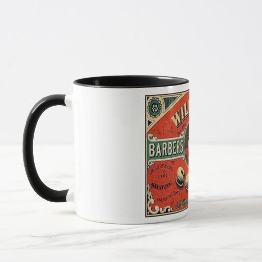 Mug à raser classique d'un homme (Gauche)