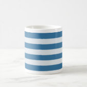 Mug à rayure horizontale bleue (Centre)