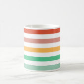Mug à rayures de bonbon (Centre)