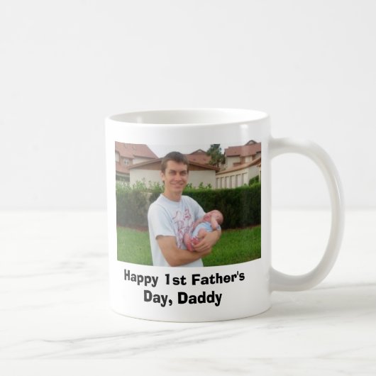 Mug Ă?re fête des pères heureuse, papa ! (Droite)
