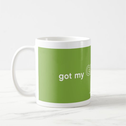 Mug A réussi mon vert (Gauche)