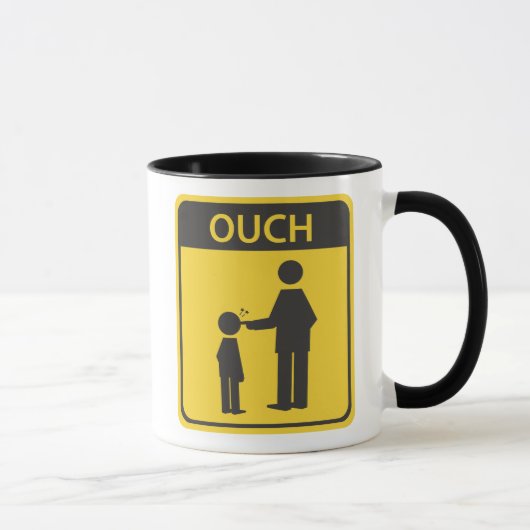mug à signe drôle (Droite)