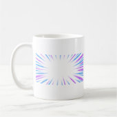 Mug A Simple Elegant Floral Vine Pattern (Gauche)