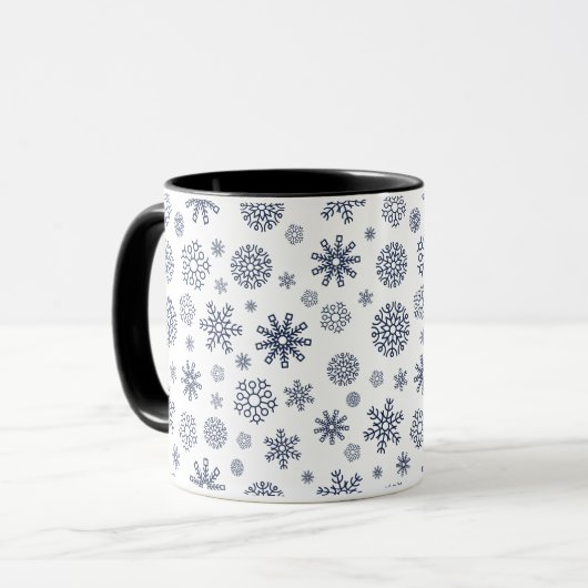 Mug  A Simple Elegant Floral Vine Pattern (Devant gauche)