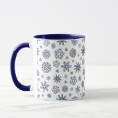 Mug  A Simple Elegant Floral Vine Pattern (Gauche)