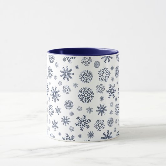 Mug A Simple Elegant Floral Vine Pattern (Centre)