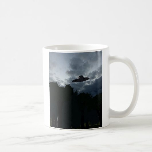 Mug à soucoupe volante classique (Droite)