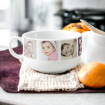 Mug À Soupe Personnalisez vos 8 photos<br><div class="desc">Make Your Own 8 Photo Bouge à soupe personnalisée de Ricaso - Téléchargez facilement vos propres photos ou même votre propre oeuvre d'art personnelle sur cette coutume faite pour vous huit bouillie/bol à soupe modèle photo</div>