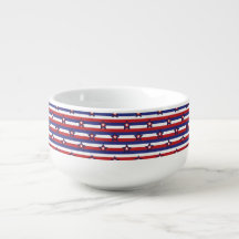 STRIPES PATRIOTIQUES ROUGE BLANC BLEU AMÉRICAIN ST