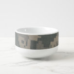Mug À Soupe Vert Camo de camouflage d'impression de motif<br><div class="desc"></div>