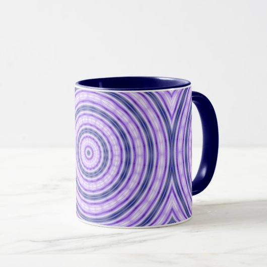 Mug à spirale violette (Devant droit)