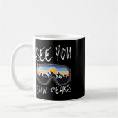 Mug À Sun Peaks Vacation Ski Goggings (Gauche)