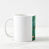 Mug A teal Eyed Dragonfly with cattails (Gauche)