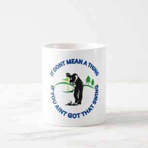 Mug À Thème De Golf Pour Les Amateurs De Golf