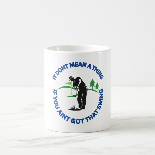 Mug À Thème De Golf Pour Les Amateurs De Golf (Centre)