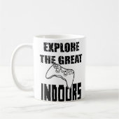 Mug à thème du jeu vidéo : Explorez Le Grand Intér (Gauche)