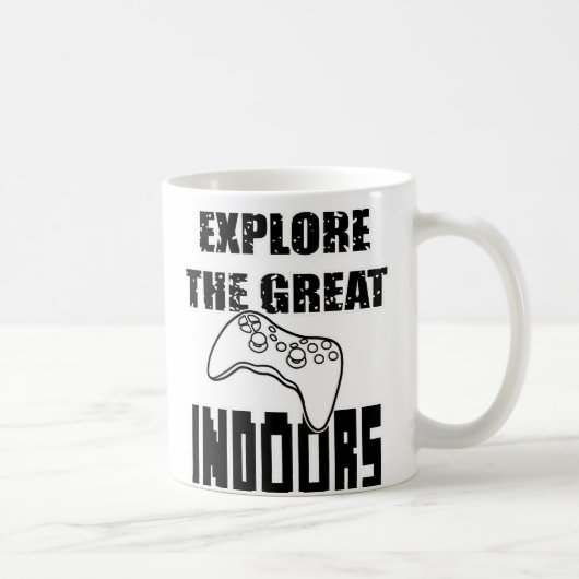 Mug à thème du jeu vidéo : Explorez Le Grand Intér (Droite)