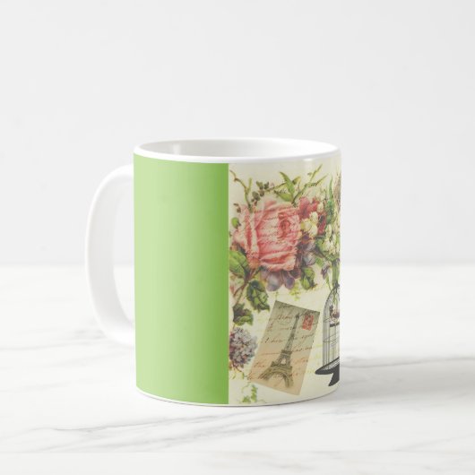 Mug à thème vintage Paris (Devant gauche)