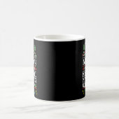 Mug À tous mes proches sous le gui avec des baisers - (Centre)