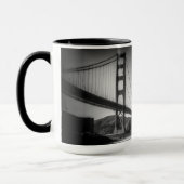 Mug À travers la baie golden gate bridge San Francisco (Gauche)