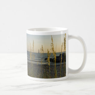 Mug À Travers La Boue De Café D'Avoine De Mer