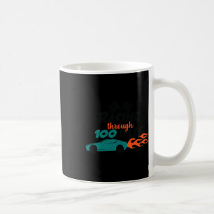 Mug À travers la voiture de course de 100 jours tenue