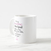 Mug A Truly Amazing Principal (Devant gauche)